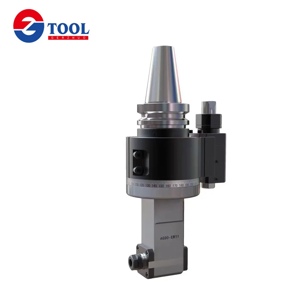 

CNC Machine Tools AG90-ER11/ER16/ER20/ER32/ER40 90 Degree Angle Head BT30 BT40 BT50 With ER Collet Gerzhuo