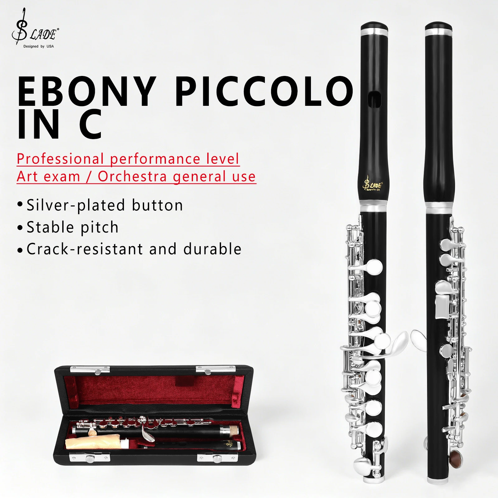 SLADE Professional Piccolo wit - Musical Instrument Piccolo review and price