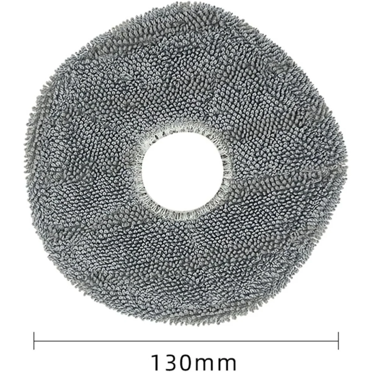 FNJK-almohadillas de tela para fregona para Eufy X9 Pro / X10 Pro Omni Robot piezas de repuesto almohadilla para fregar al vacío