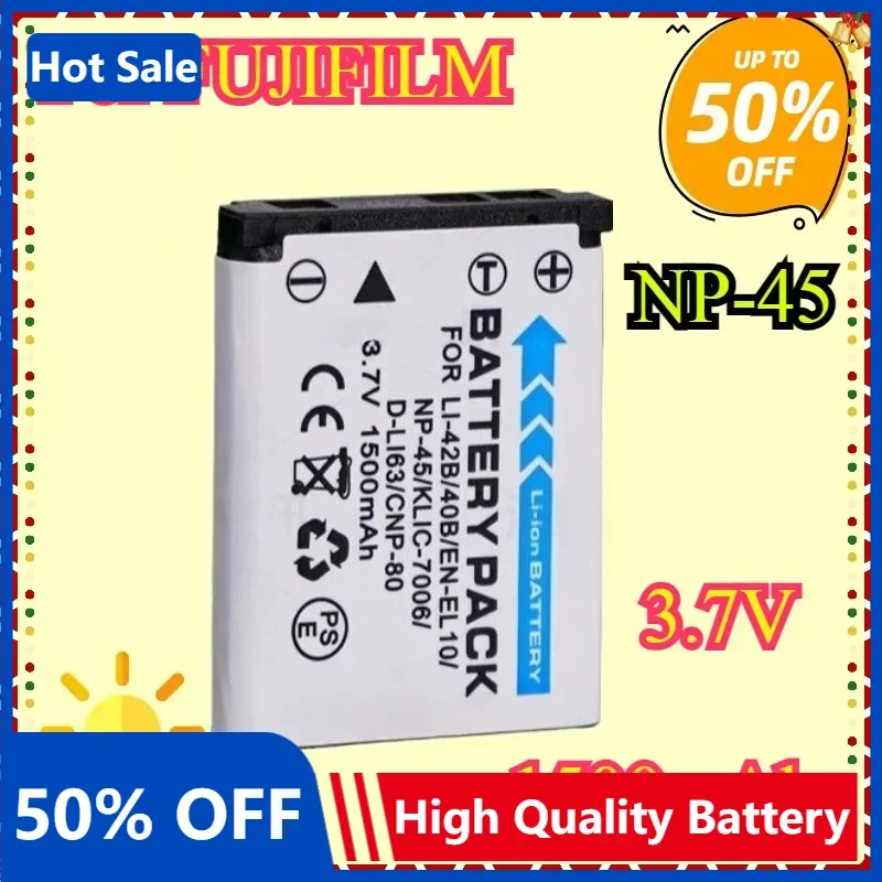 New Replacement NP-45 1500mAh Camera Battery for FUJIFILM Z10fd Z808EXR Z10 Z30 Z31 J10 J15 J15fd JV100 JV105 JV155 Camera