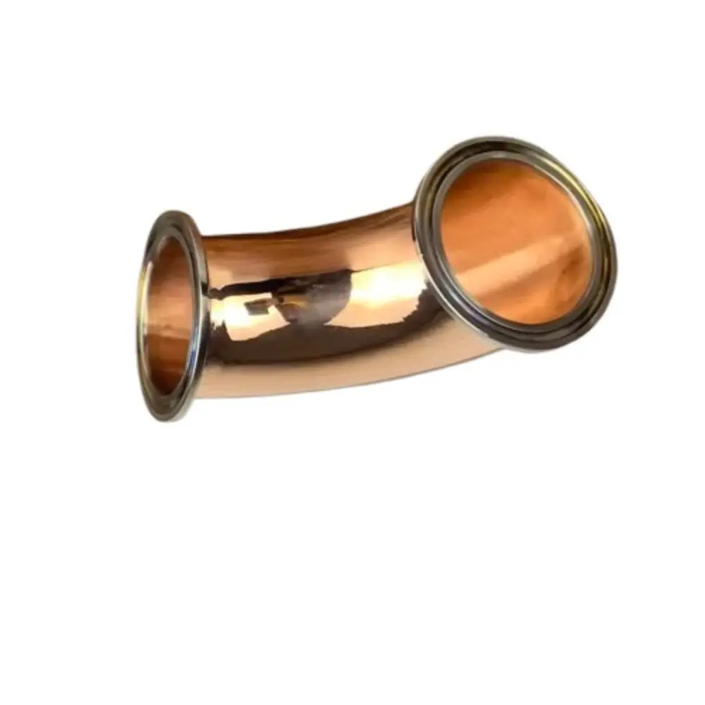 

Clamp 4"(102mm) OD119mm Copper Elbow 90 degree