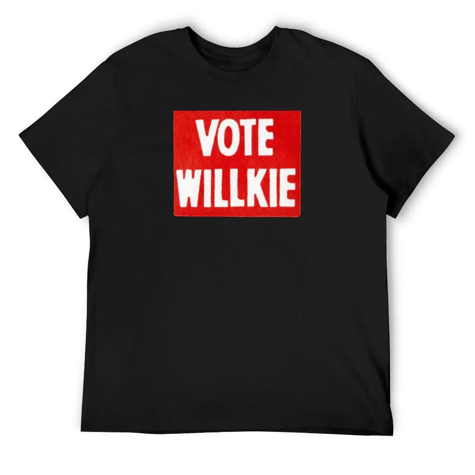 

1940 Vote Wendell Willkie T-Shirt anime graphic t shirts T-shirts man sublime mens t shirts top quality