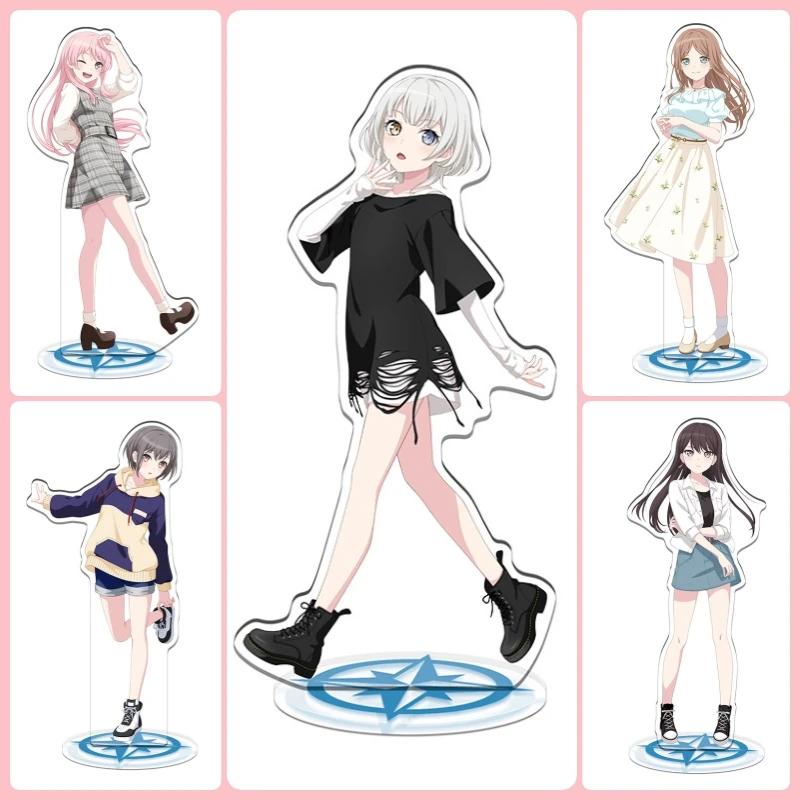 Anime BanG Dream! It's MyGO! Acrylic Stand Anime Figure Takamatsu Tomori Anon Chihaya Desktop Decoration Fans Model Stand 15cm