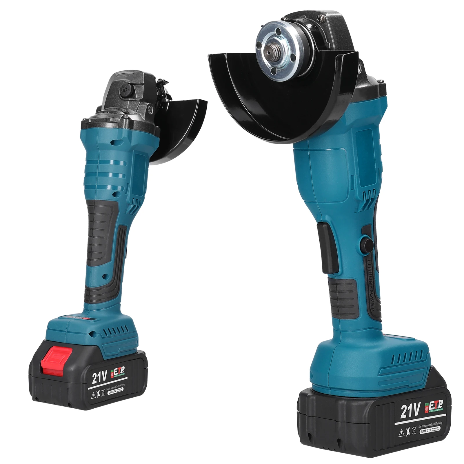 21V 125mm M14 Smerigliatrice angolare Motore brushless Utensile elettrico Macchina da taglio Utilità