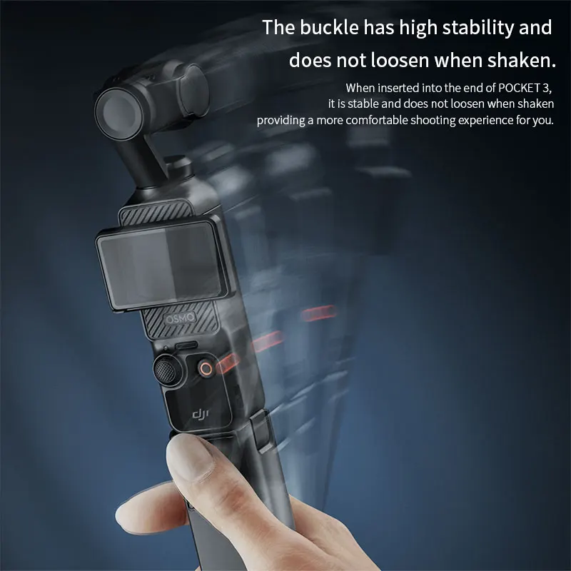 Imagem -02 - Gimbal Acessórios para Câmera Handle Grip Carregador Portátil Mobile Power Bank Extensão Carregamento Handle para Dji Pocket 3