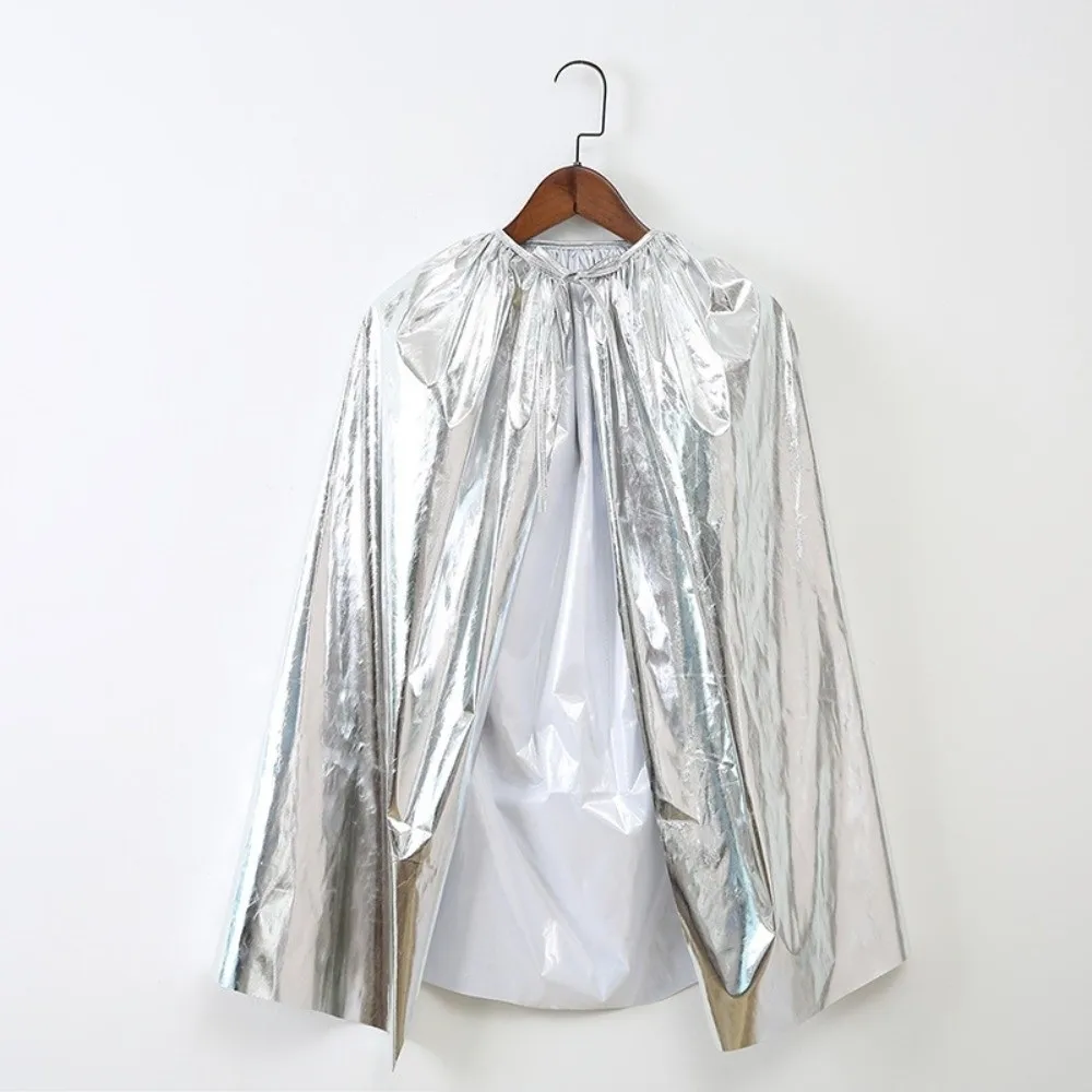 Многоцелевой плащ в стиле панк, пальто для ночного клуба, бара, платье на Хэллоуин, детская накидка, карнавальный костюм, длинные халаты ведьм, волшебник