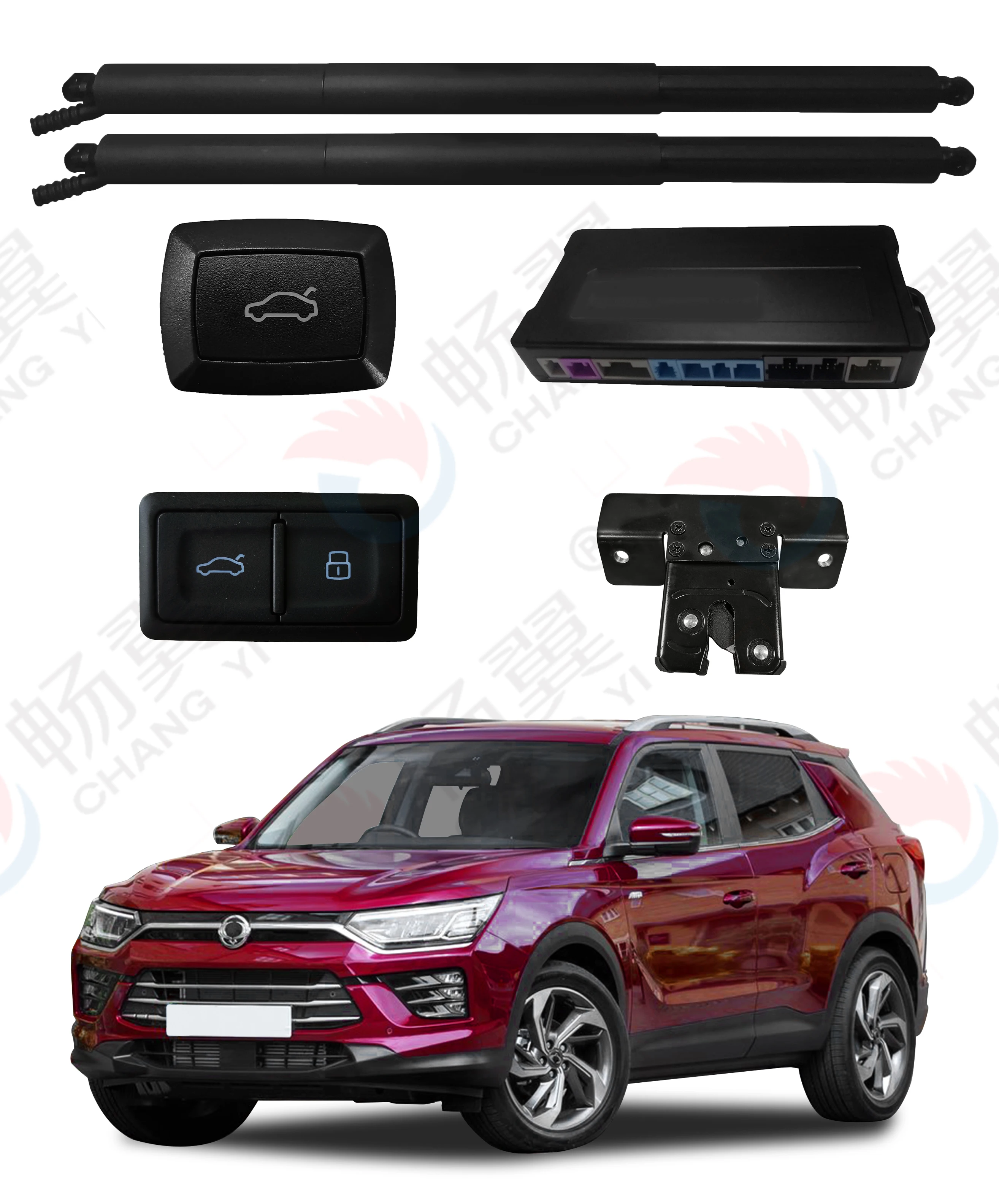 Ssangyong Korando 2020+ Car Smart Electric Trunk Opener Hands-Free Automatic Powered Electric Tailgate Lift