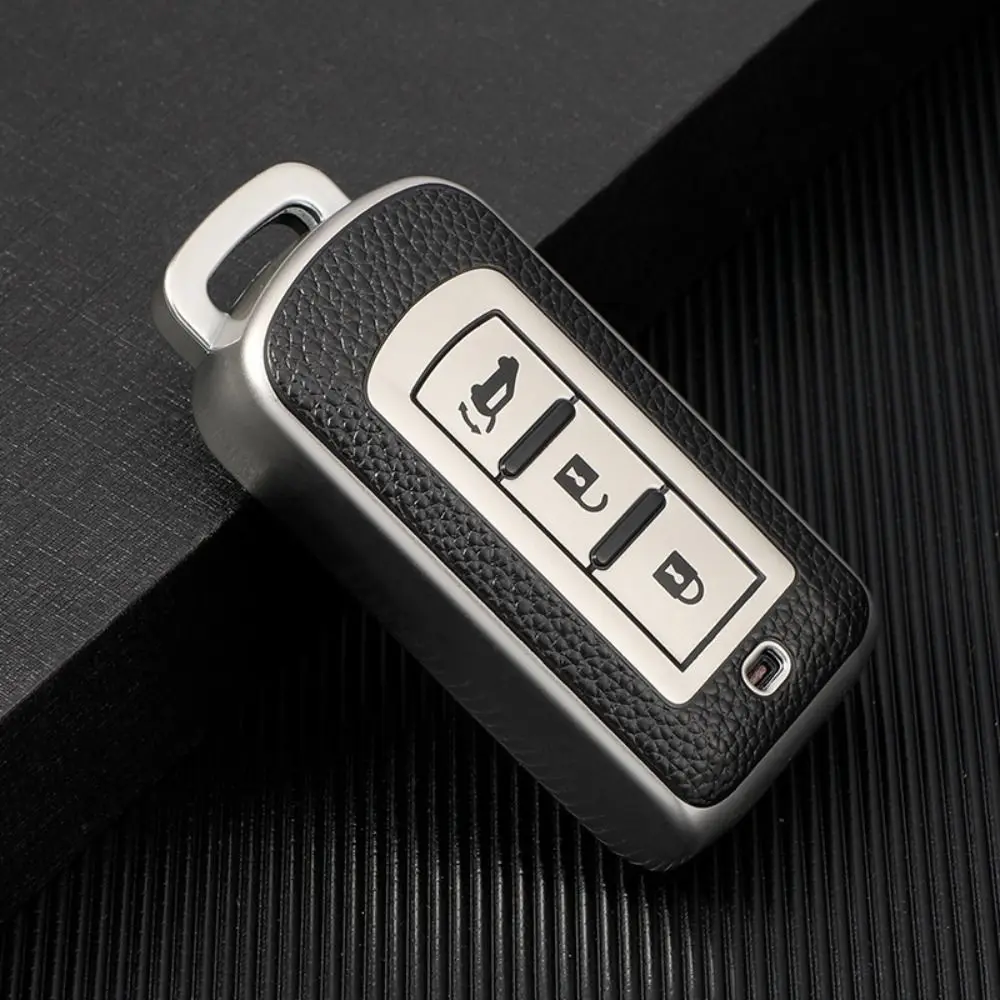 TPU Car Key Case Key Protector Holder Key Cover Shell 3 Butoons for /Outlander/Lancer 10/Pajero/Sport ASX RVR L200 Eclipse/Cross