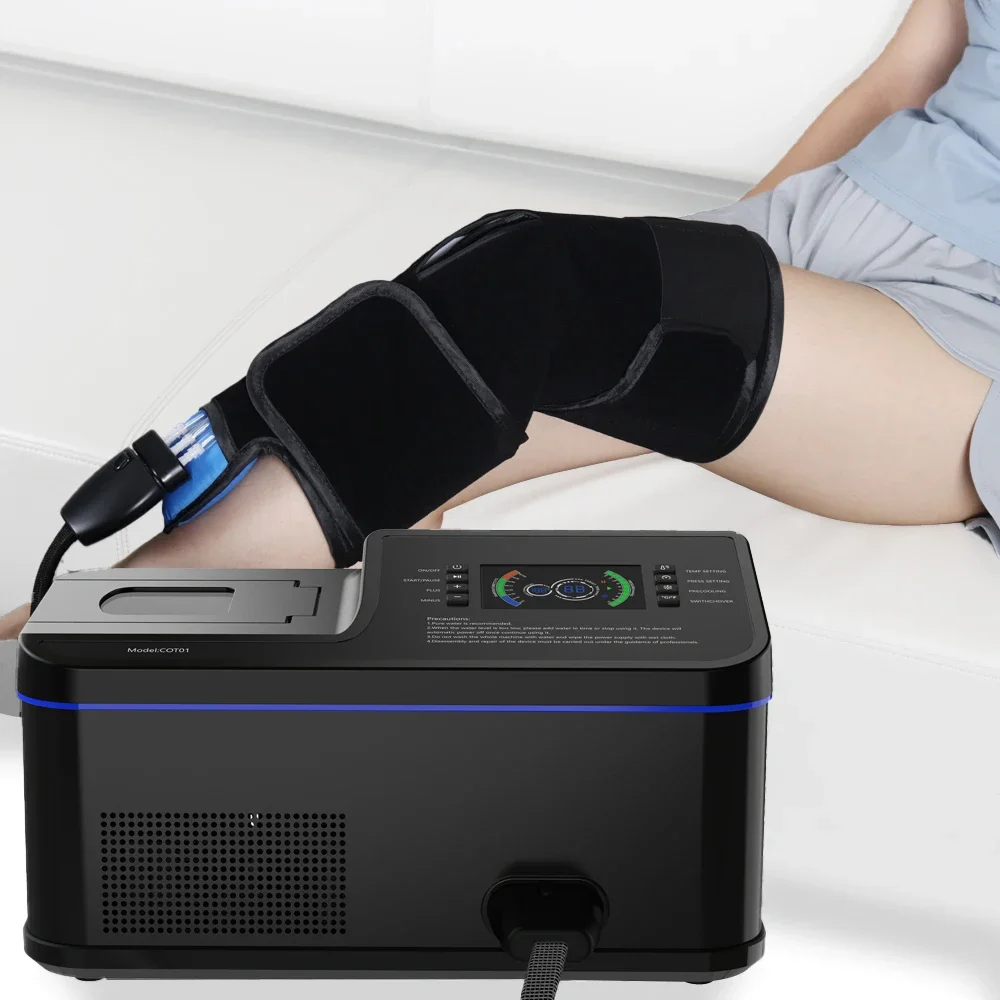 New trending optimal cold therapy machine without ice with automatic heating and cooling compression therapy for knee