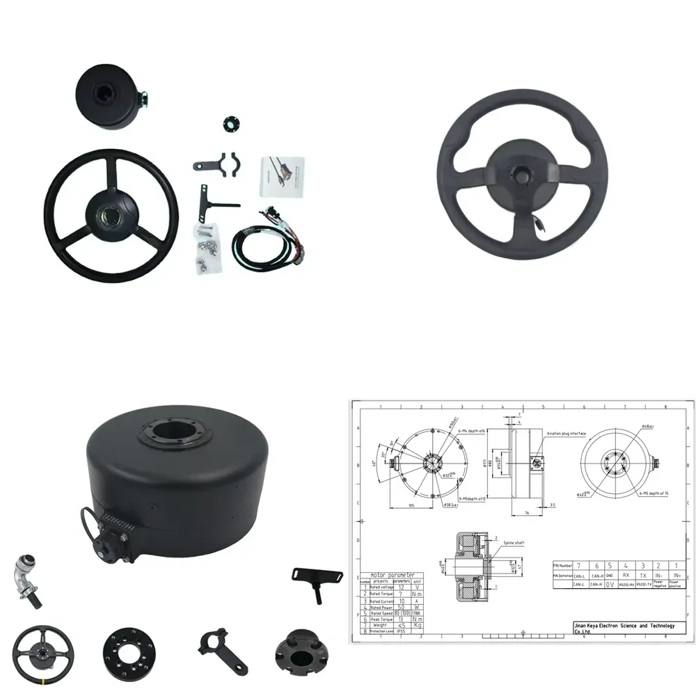 【Direct Fit Replacement】 Keya Motor Autopilot Steering Motor for GNSS Automated Tractor