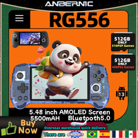 ANBERNIC RG556 Video Handheld Game Console 5.48-inch AMOLED Screen Android 13 Retro Game Player Bluetooth WIFI 8G+128G PSP PS2