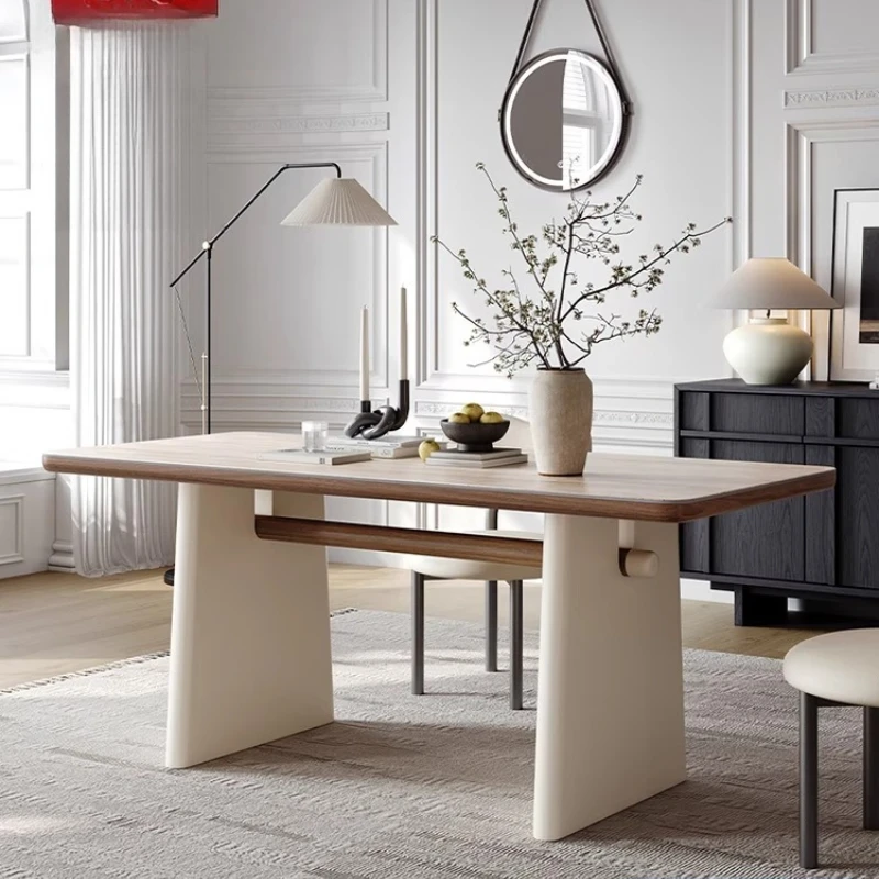 

Dining Table Rock Modern Simple Rectangular Living Room Nordic Console Furniture