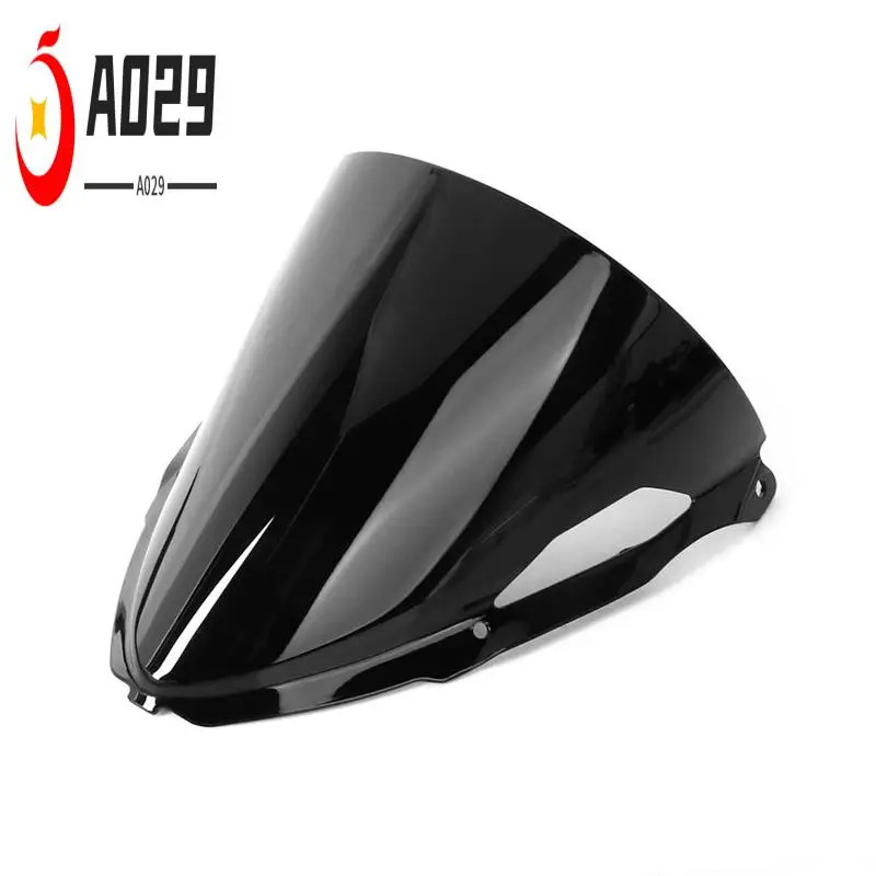 

A029-Motorcycle Accessories Windshield Windscreen Fairing Wind Deflector For Kawasaki Ninja ZX6R NINJA ZX-6R ZX 6R 2024