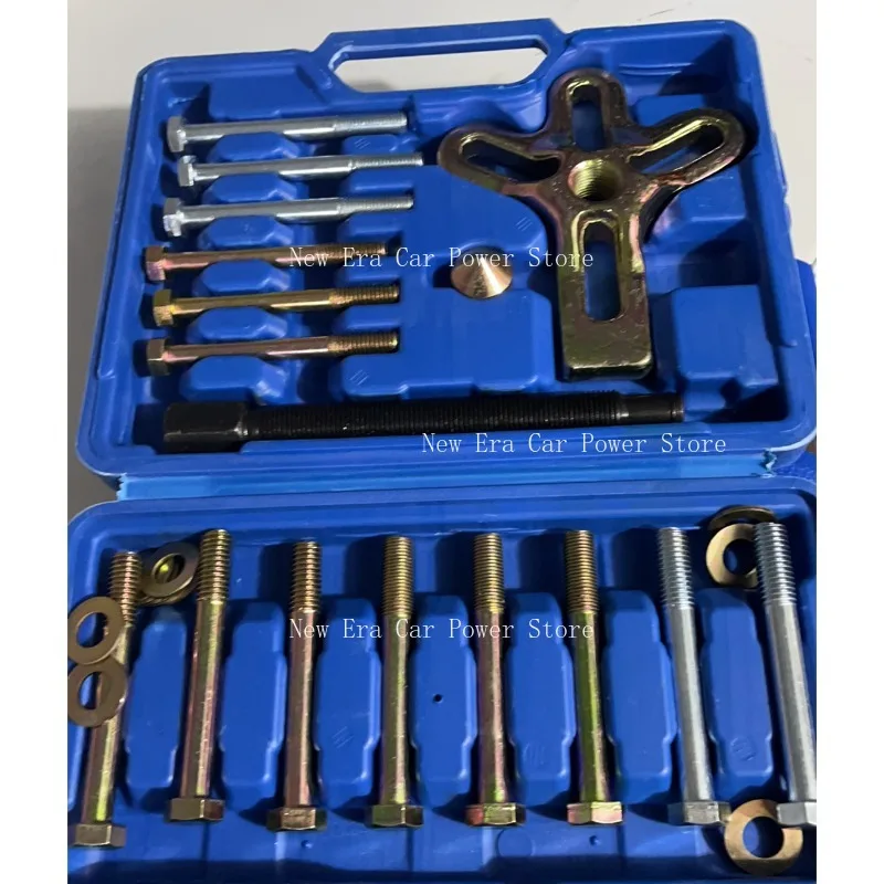 

17pcs Suitable for Car Steering Wheel Puller Disassembly Tool Puller Set Steering Wheel Puller Disassembly and Maintenance Tool