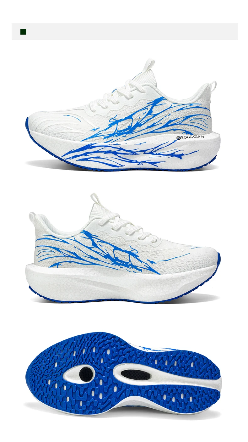 Marathon-Laufschuhe für Herren, leichte, bequeme Carbon-Board-Spezial-Sportschuhe für Damen, atmungsaktive, rutschfeste Sportschuhe – Detail 18