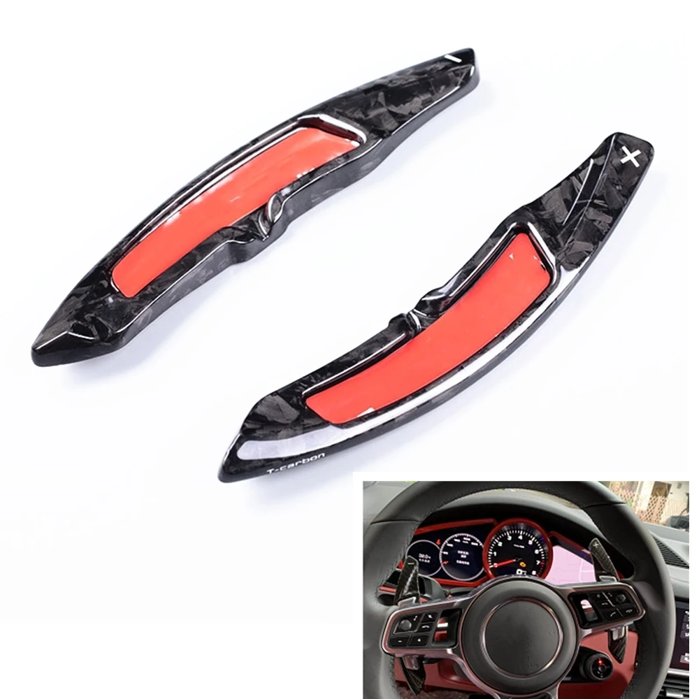 

Steering Wheel Shift Paddle Extension For Porsche Macan 718 Cayman 2.0T Panamera 4S 2.9T Panamera GTS 4.0T 2016-2021