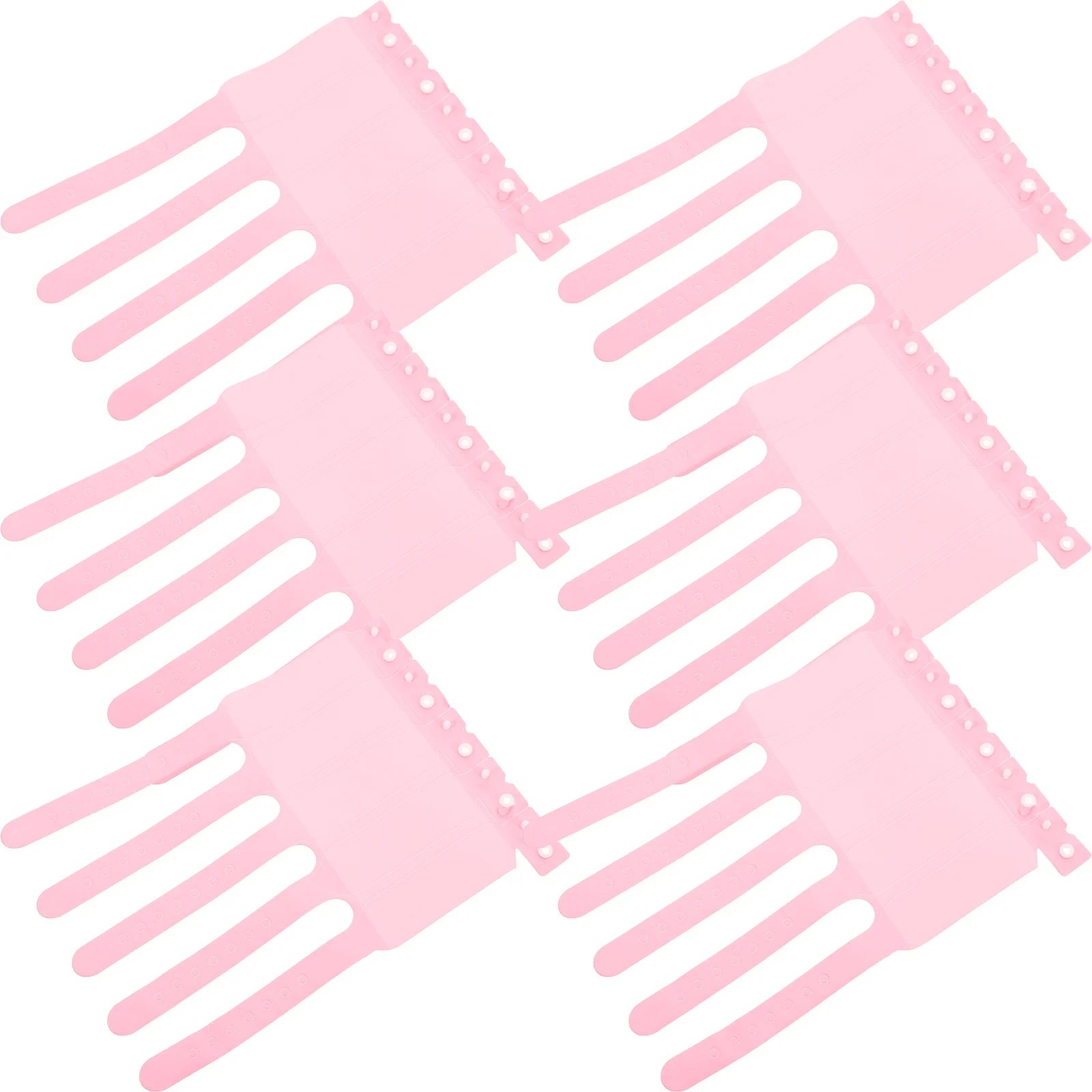 100Pcs Gelang Identifikasi Bayi Baru Lahir Sekali Pakai PVC Dapat Ditulis Rumah Sakit Tahan Air Medis Gelang Identifikasi Pasien Bayi