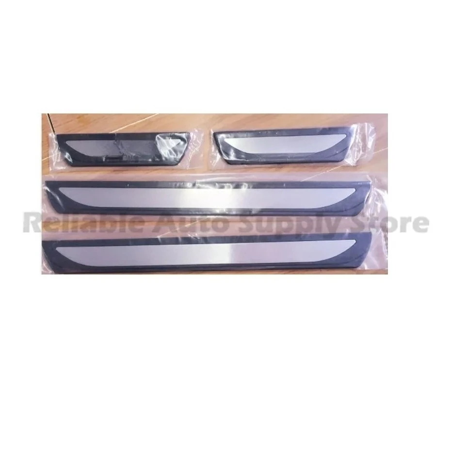 

Для Nissan Qashqai J12 2021-2022 Защитная накладка на порог премиум-класса со светодиодной подсветкой, стильная накладка на вход, прочный алюминий Kic