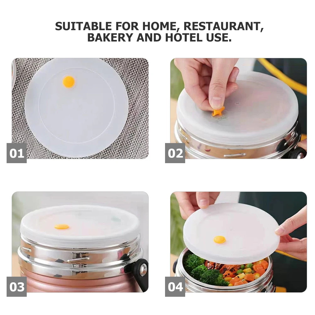 

2 шт. уплотнительная крышка, крышка для еды для дома, банки для напитков, удобные крышки для бутылок, пластиковые крышки для хранения, защитное покрытие для миски