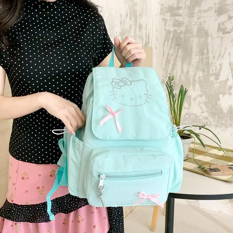

Cartoon Hello Kittys High-Capacity Travel Backpack Waterproof Good-Looking Backpack Lighten The Burden Fashion Festival Gift