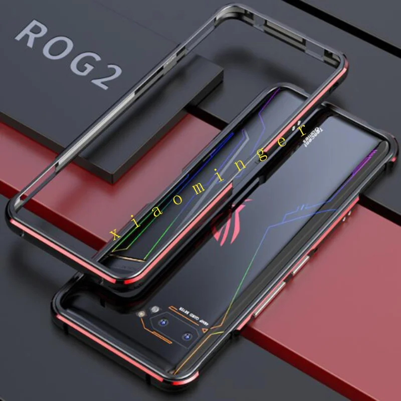 For Asus rog6 rog6pro metal phone frame case simple Aurora gaming phone case New