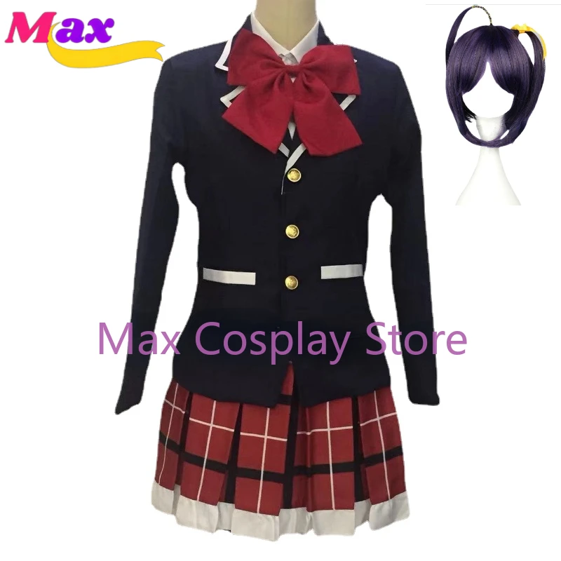 

Max Anime Chuunibyou Demo Koi Ga Shitai Takanashi Rikka Cosplay Costume Custom Made ZE