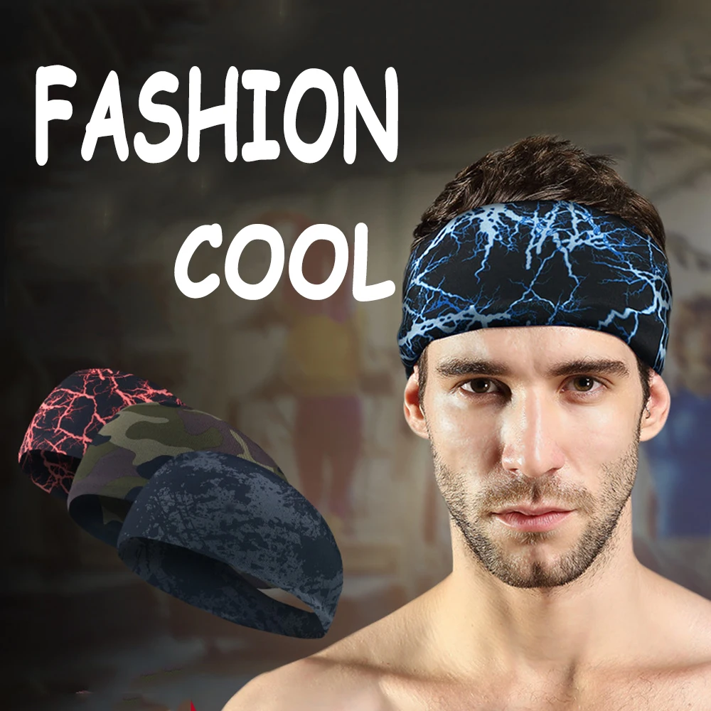 

Men’s and women’s sports sweat-absorbent breathable headband running cycling yoga dance fitness sports anti-sweat Headscarf
