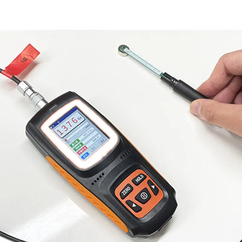 High Precision Gauss Meter Tesla Meter Gaussmeter EMI Surface Magnetic Field Tester with Axial Probe 0-2500mT 5% Accuracy