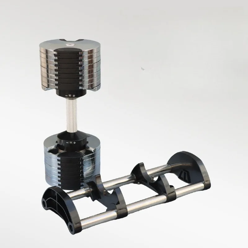 2 Pairs 4kg Adjustable Electroplated Dumbbells 24kg Total for Strength Training on Body and Arm Exercise  Home Gym