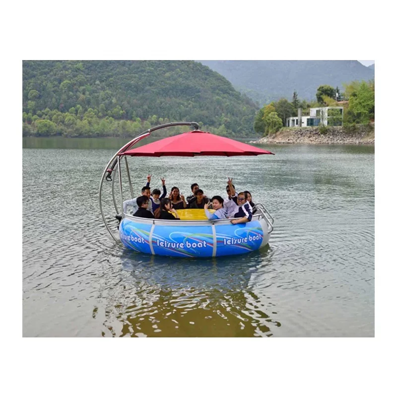 Electric Barbecue Boat BBQ Donut Boat For Sale