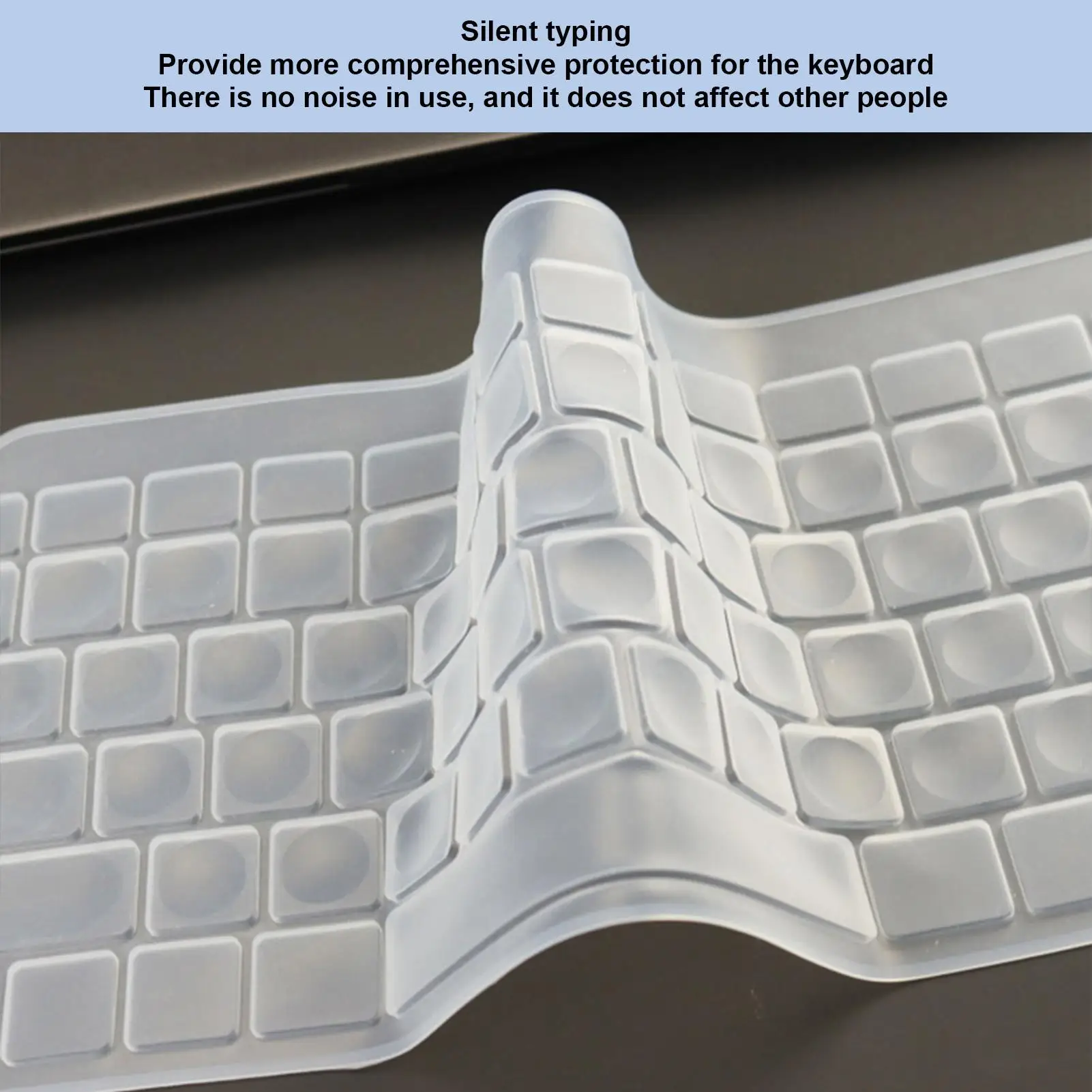 

Silicone Keyboard Cover For Logitech MX Keys Mini Wireless Keyboard UltraThin for Logitech MX Keys Mini Keyboard Protective Film