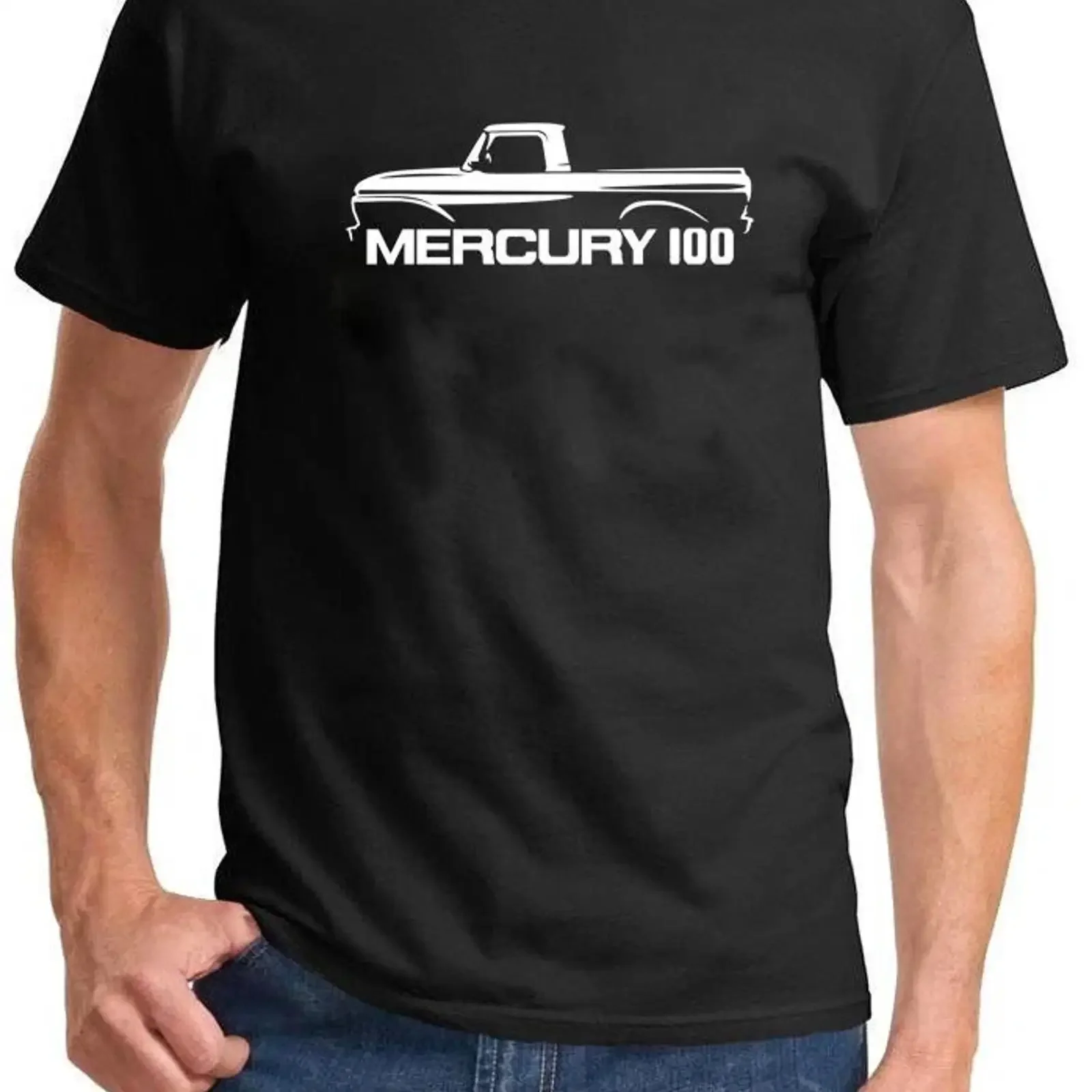 1962 66 Mercury 100 Pickup Truck Classic Design T Shirt NEW vintage Washed Soft Stretched Stylish Breathable streetwear Unisex