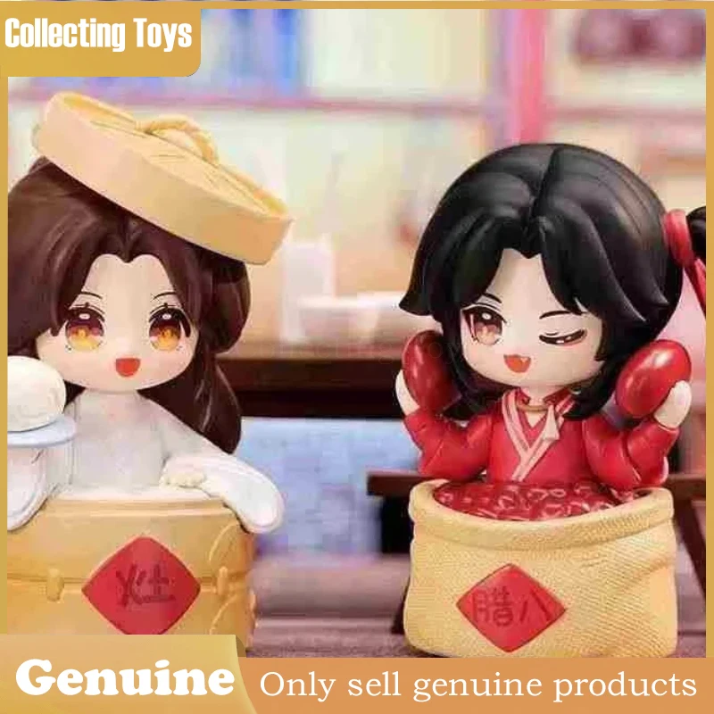 

Genuine Jie Qing Qun Xiang Series Blind Box Action Figures Desktop Decoration Girls Birthday Gifts Mystery Box Collectible Dolls