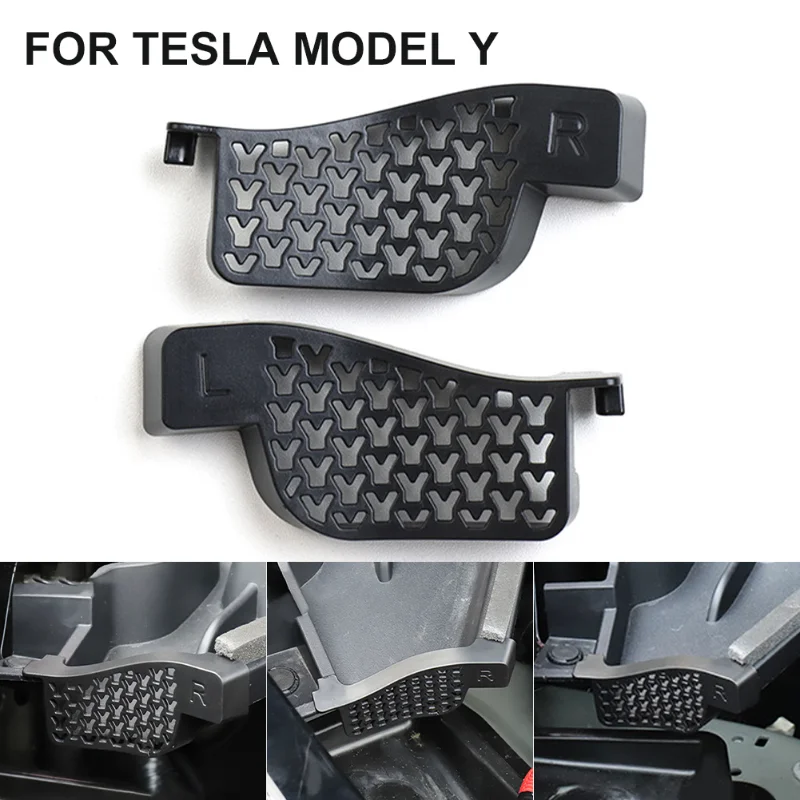 2pcs Debris Filter for Tesla Model Y Front Trunk Water Guide Groove Filter Anti-Clogging Water Channel Filter Net Car accessorie