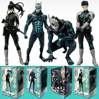 In Stock 1-4PCS Amine Kaiju No. 8 Figure Kafka Hibino Mina Ashiro Skeleton Creative PVC Model Toys Kids Action Statue Doll Gifts