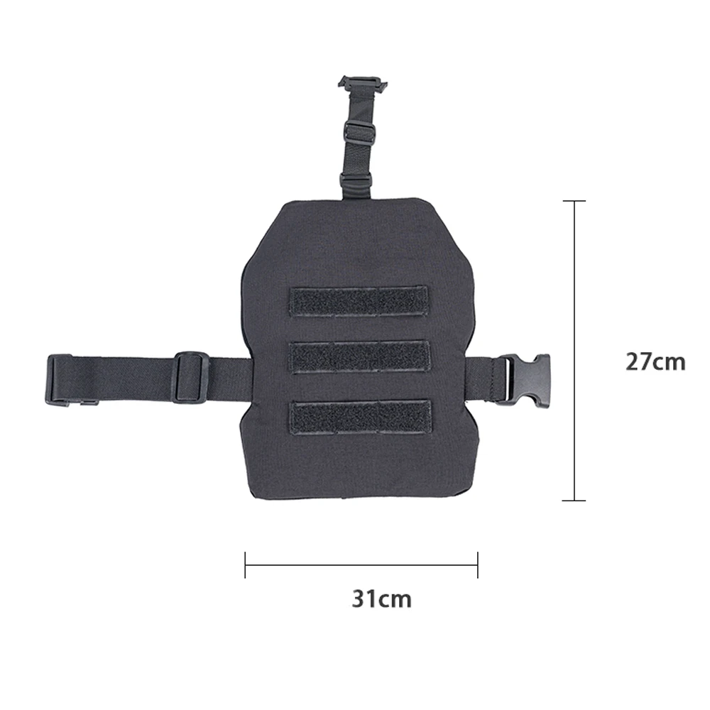 Tactical leg Protection Board, MOLLE thigh Protection Board for training, leg armor And leg protection board 1Pair