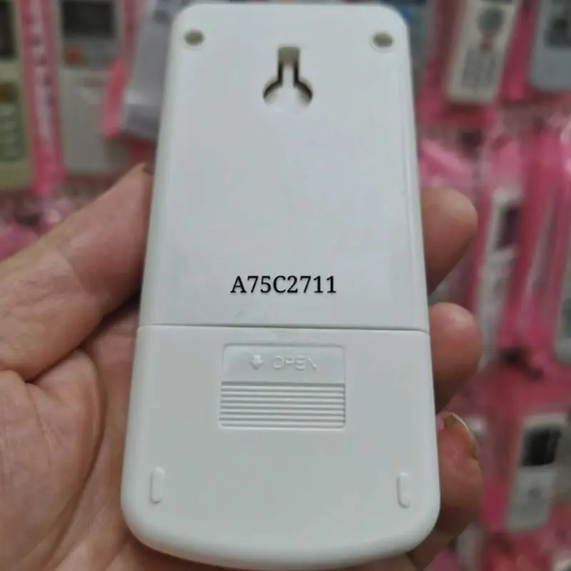 النسخة الإنجليزية لجهاز التحكم عن بعد لمكيف الهواء باناسونيك A75C2711 A75C2663 A75C2665 A75C2780