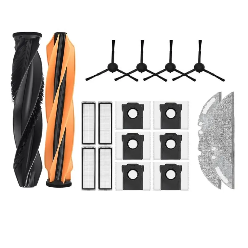 

A05G-For Dreame D20 Plus Replacement Spare Parts Main Side Brush Mop Filter Dust Bags