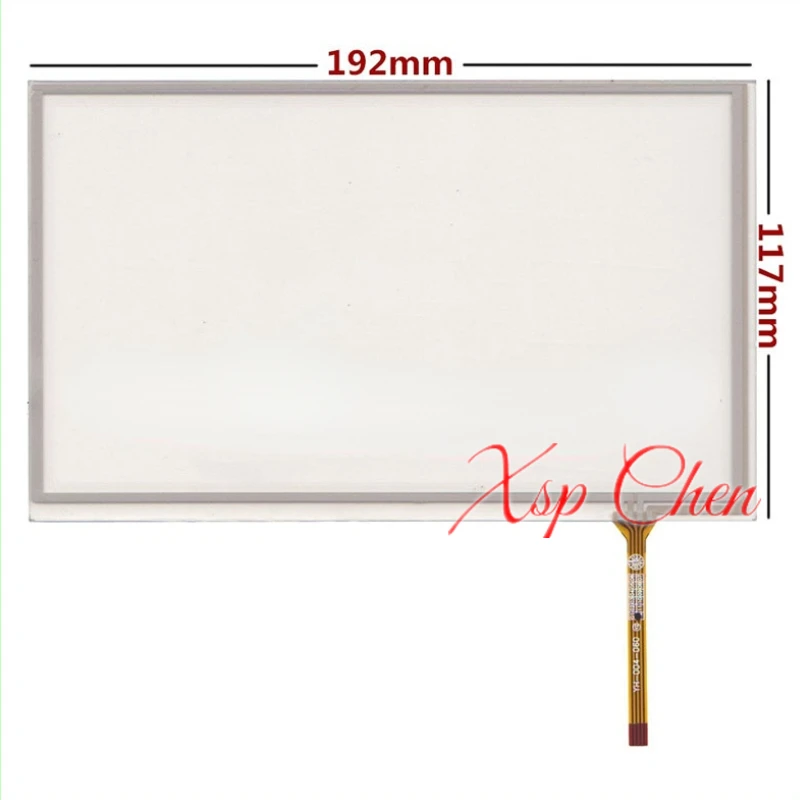 Imagem -02 - Display Lcd de Tela 192*117 mm Painel Toque Digitador Hsd080idw1-c01 Hsd080idw1-a00 Hsd080idw1-c00 Hsd080idw1