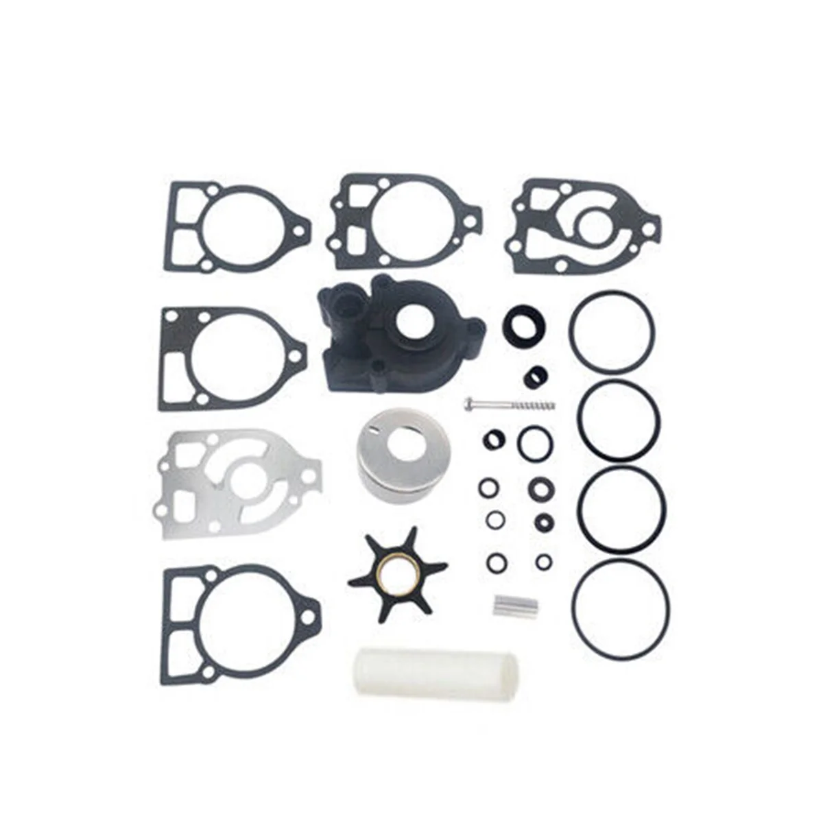 Water Pump Impeller Kit W Housing for Mercury 150/175/200HP Outboard 18-3517 46-96148A8