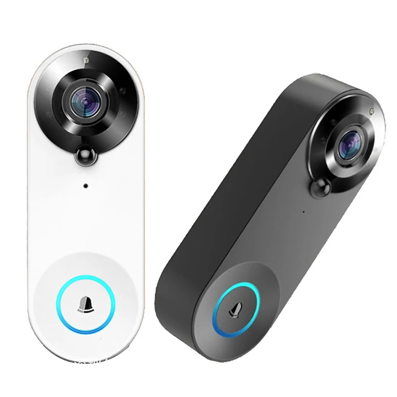 

WIFI Video Doorbell, Two-way Audio, 150 Wide Angle Lens, HD Video, Motion Detector and Chime App Alerts, Night Vision