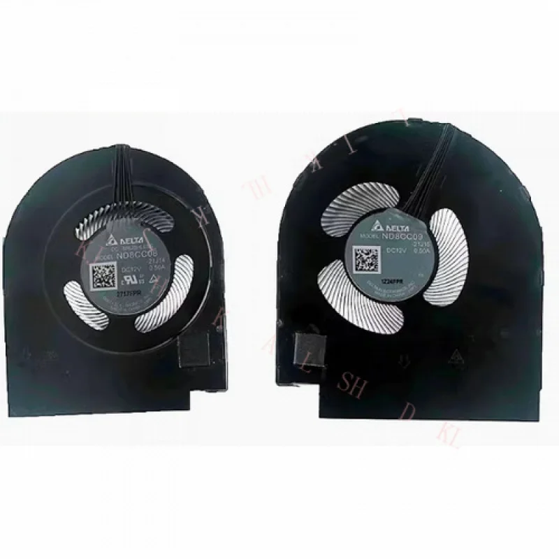 

N New for Lenovo ThinkPad P16 Gen 1 P16 GEN1 fan cpu+GPU