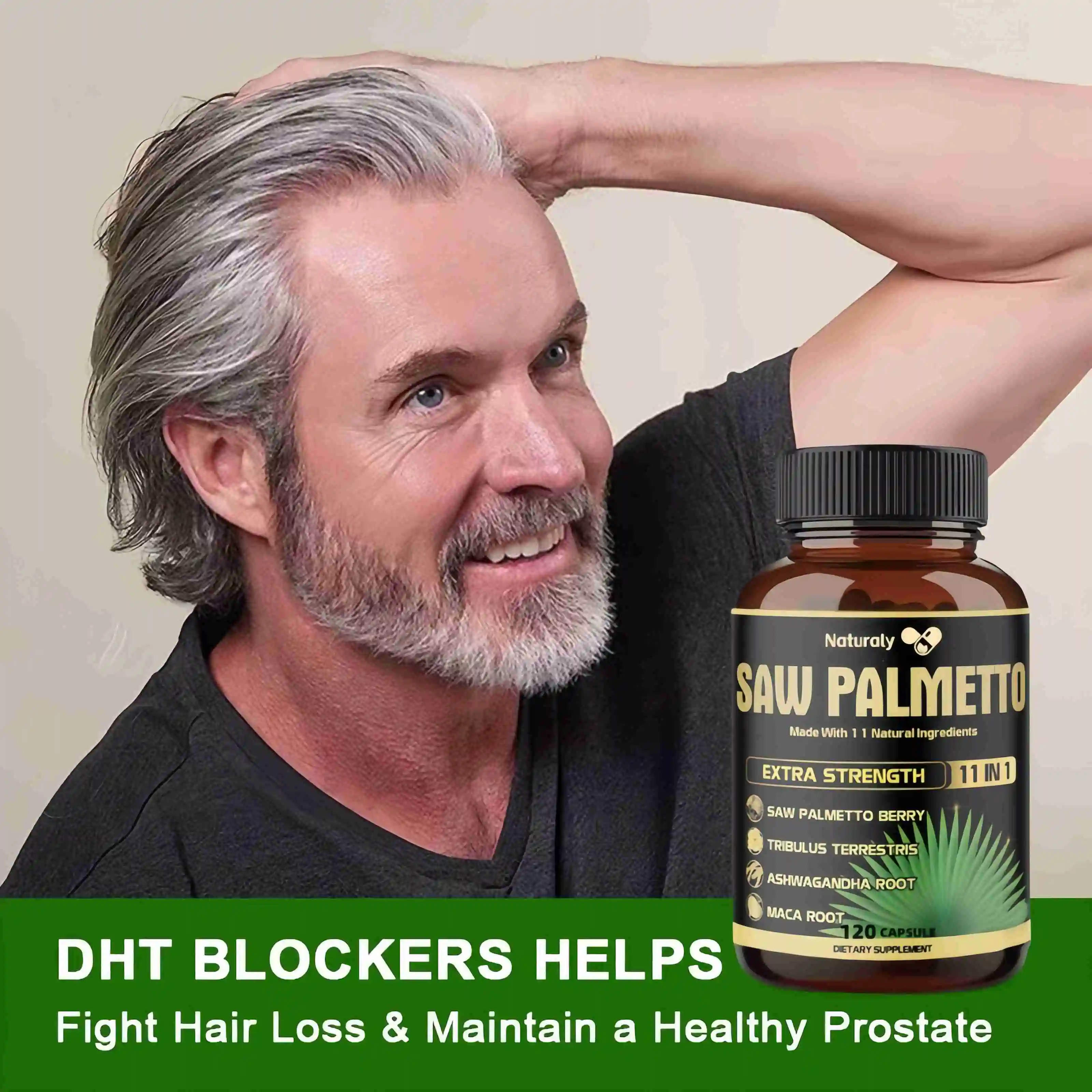 Saw Palm Extract | Prostate Health | Non GMO Gluten Free Formula