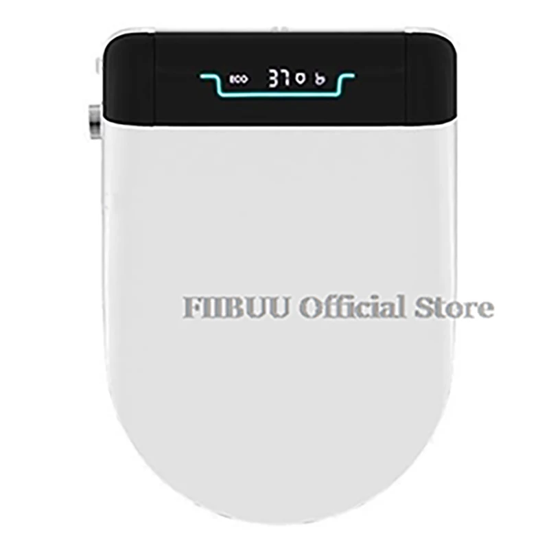 Elongated Bidet Smart Toilet Seat Cover Toilet Seat Lid Intelligent NightLight Seat Heating and Temperature Adjustment SoftClose
