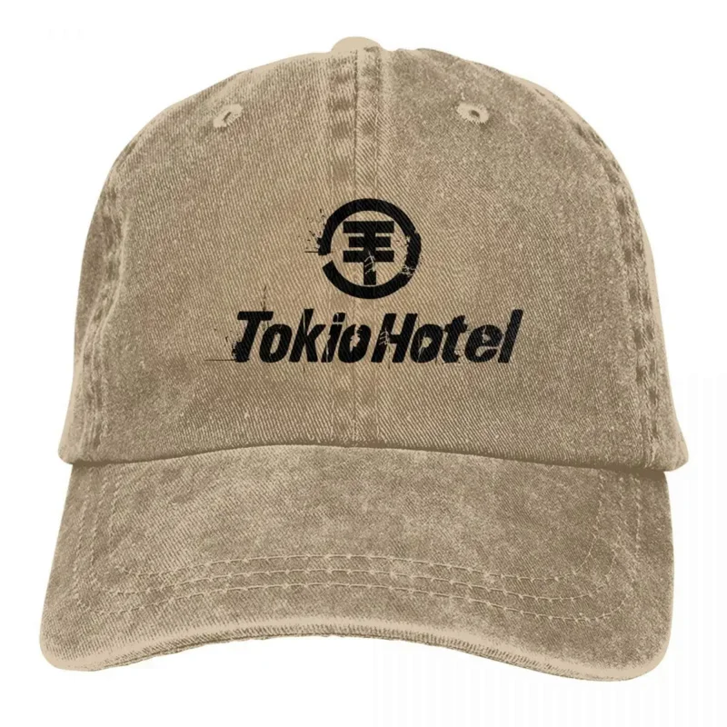 قبعة بيسبول قطنية كلاسيكية للجنسين ، Tokio-Hotel ، خمر ، مضطرب ، دينم ، أنشطة خارجية ، قابلة للتعديل ، جميع المواسم ، Y2K