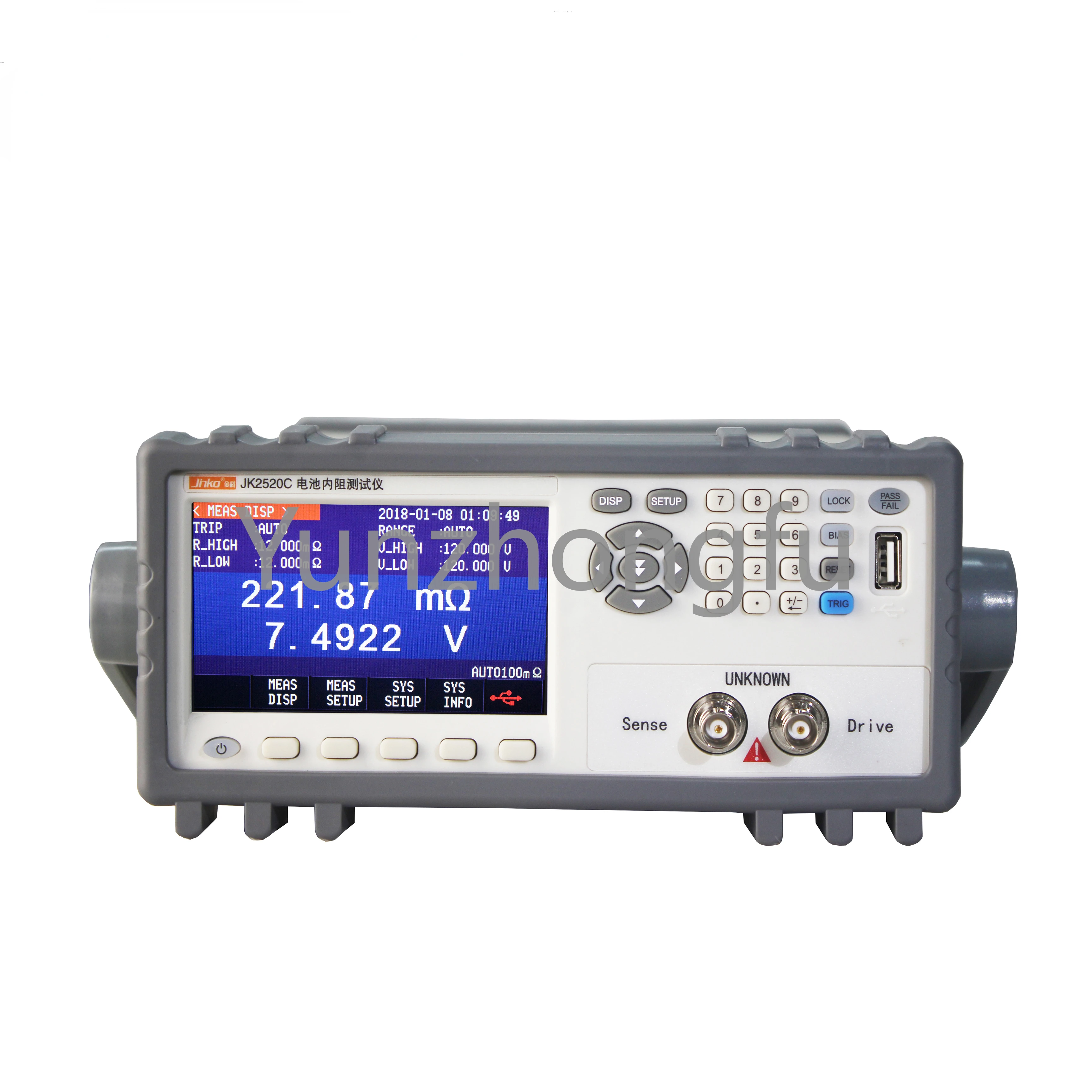 High precision Lithium battery tester JK2520C internal load tester battery tester