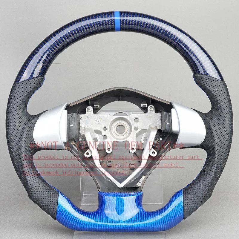 For Subaru Steering Wheel Horn Cover Carbon Fiber Custom Horn Shell Decorative Cover