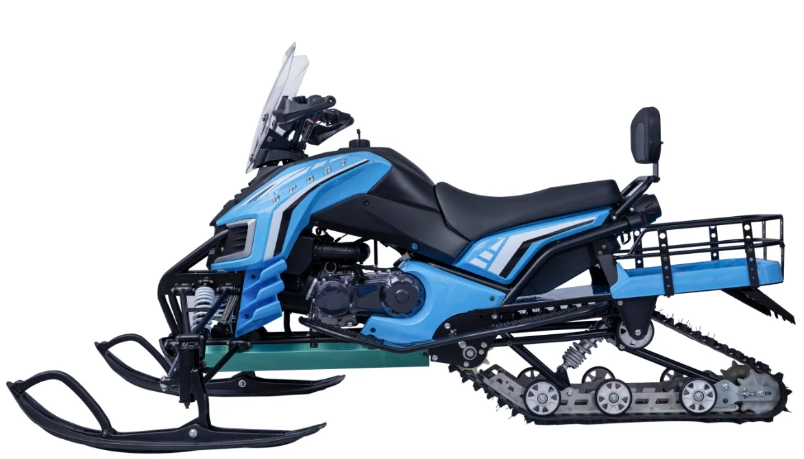 Snow Wolf-XL230 Snowmobile Track Ski Resort Off-Road Vehicle Snow Sled Motorcycle For Adventure Off-Road Motorcycle