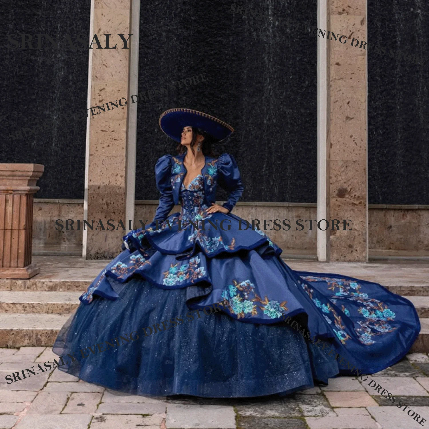 Customized Sparkly Diamond Long Mermaid Prom Dresses For Black Girl Beading Sequin Sleeveless Formal Feather Evening Gown Robe