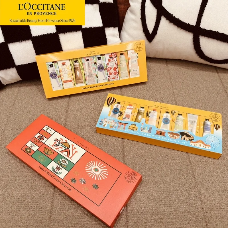 Set de regalo de crema de manos L'Occitane | Nutritivo, Hidratante, Antigrietas, No Graso: Ideal para Uso Diario y Regalo para Amantes del Cuidado de la Piel
